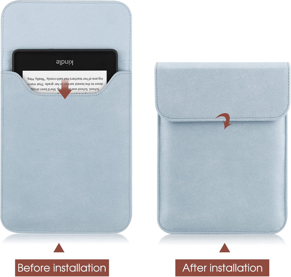 Universal Sleeve Case For 6"6.8" Kindle Paperwhite/Colorsoft/Signature Edition 2024 2012 Bag Pouch Cover 6 6.8'' Kobo/Tolino/Pocketbook 6 Inch Ebook R