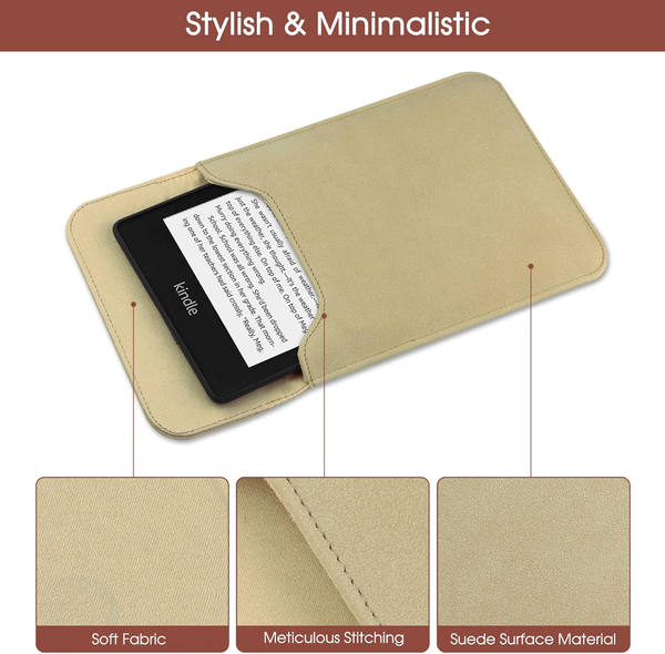 Universal Sleeve Case For 6"6.8" Kindle Paperwhite/Colorsoft/Signature Edition 2024 2012 Bag Pouch Cover 6 6.8'' Kobo/Tolino/Pocketbook 6 Inch Ebook R