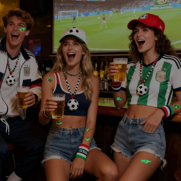 2026 World Cup Face Tattoos: Waterproof Sweatproof Temporary Stickers (10 Sheets) Press On Tattoos