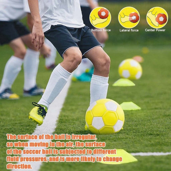 Curved Ball For Outdoor Sports 20 Cm Fun Perfect Children Yellow New 2025 Balls