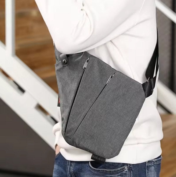 Anti Theft Travel Bag Small Messenger Shoulder Lightweight Backpack Casual Chest With Single Strap For Sports Walking Cycling Bags