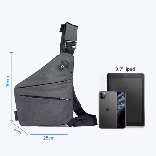 Anti Theft Travel Bag Small Messenger Shoulder Lightweight Backpack Casual Chest With Single Strap For Sports Walking Cycling Bags