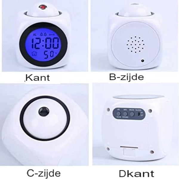 Clock Radio With Projection Digital Alarm Clocks & Clock Radios