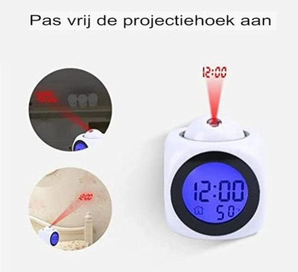 Clock Radio With Projection Digital Alarm Clocks & Clock Radios