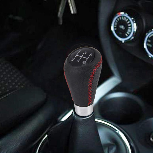 Universal 5 Speed Manual Gear Shift Knob Stick Style For All Cars Black Other Car Interior
