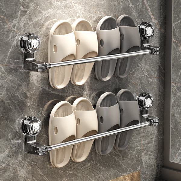 Extendable Towel Rail 30 60 Cm Bathroom Rack Suction Cup Without End Caps For Kitchen Rotating Corner Wall Mounted Towel Racks