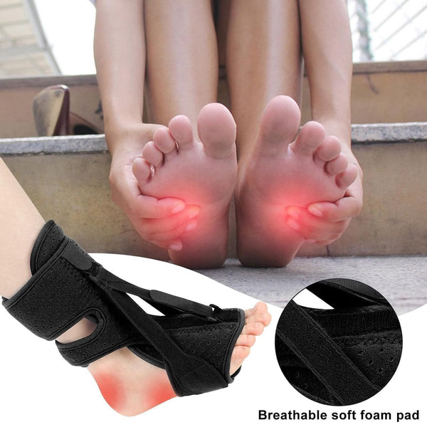 Night Splint Heel Spur Orthosis Achilles Tendon Strasbourg Sock Extra Support Grijs Orthotics Braces & Sleeves