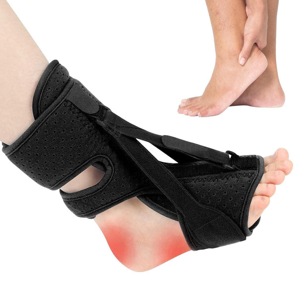 Night Splint Heel Spur Orthosis Achilles Tendon Strasbourg Sock Extra Support Black Orthotics Braces & Sleeves