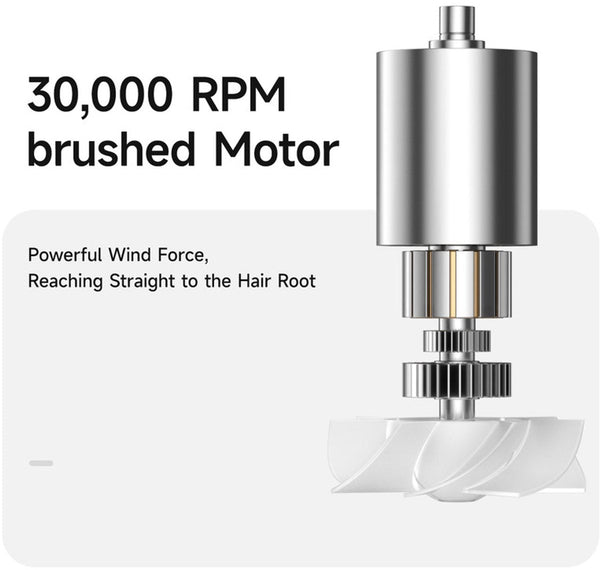 Rechargeable Cordless Hair Dryer 3 Speeds Temps Usb 200W Portable Hair Dryers