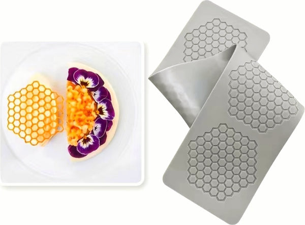Honeycomb Silicone Mold / Tile Muffin Pans & Baking Moulds