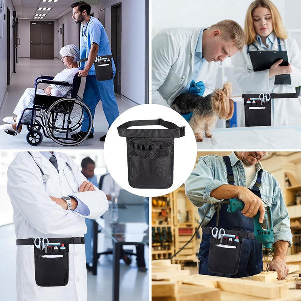 Fanny Pack Men's Packs Women's Nurse Accessory Bag Multifunctional Work Adjustable Tool Unisex Purple Women's Bags & Handbags