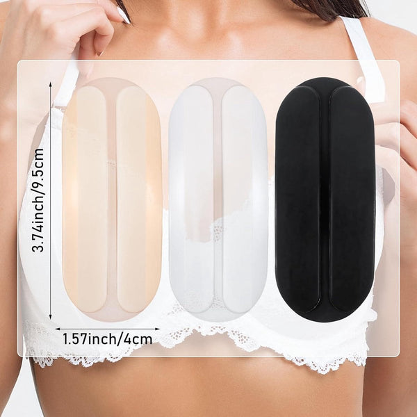 6 Pack Silicone Bra Strap Pads Non Slip Shockproof Shoulder Comfort Bra Accessories