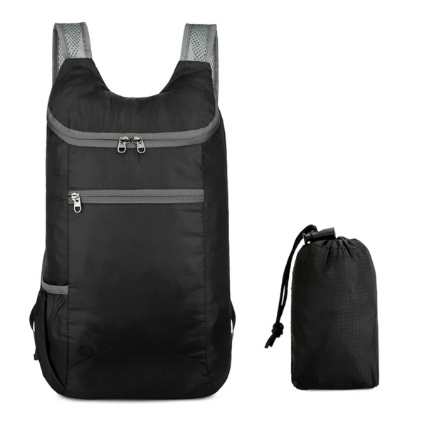 Ultralight Foldable Waterproof Backpack Black Backpacks