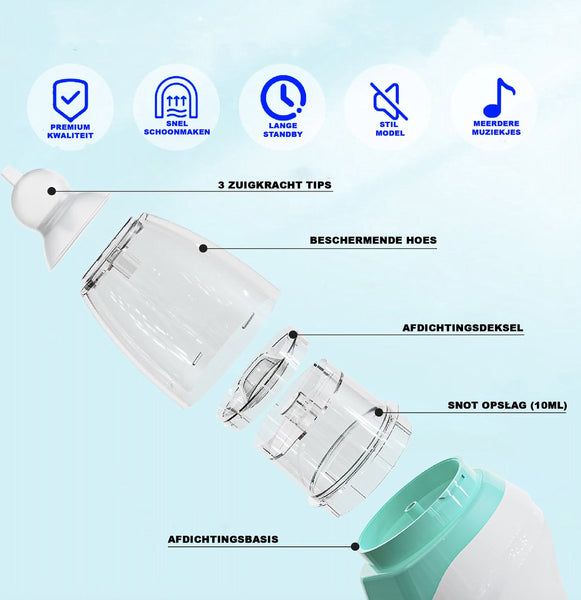 Electric Nasal Aspirator For Babies Spray Pro Baby Health