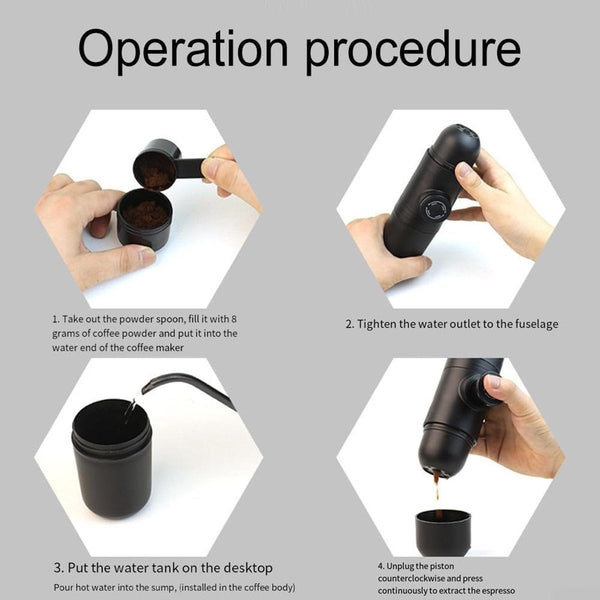 Manual Coffee Maker For Travel Ideal Outdoor Camping Other Coffee Tea & Espresso Makers