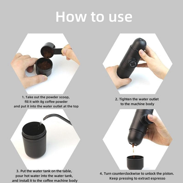 Manual Coffee Maker For Travel Ideal Outdoor Camping Other Coffee Tea & Espresso Makers
