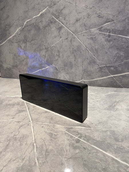 Klok Digital Deluxe Bedroom Sound Sensor Wekker Black Usb Battery Led Wit Alarm Clocks & Clock Radios