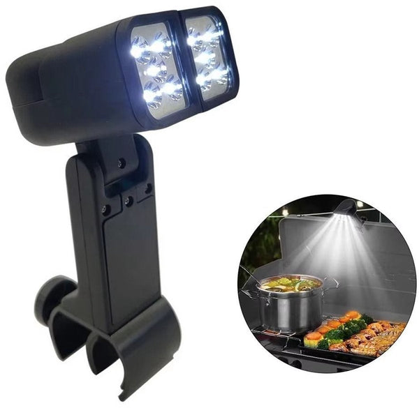 Grill Lighting Accessories Bright Double Lamp Cooking Circulation Barbecue Tools