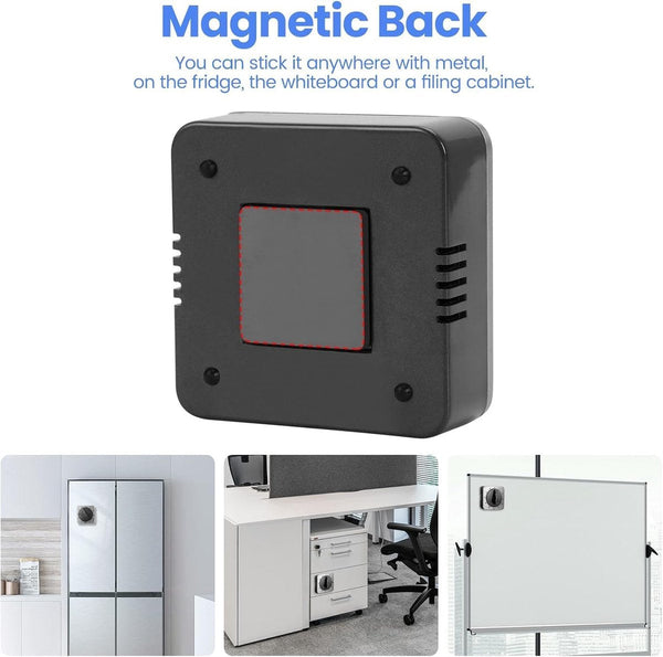 Kitchen For Cooking Chef's With Audible Alarm Mechanical Desktop No Batteries Required Magnetic Back Beautiful Stainless Steel Countdown Reminder Time