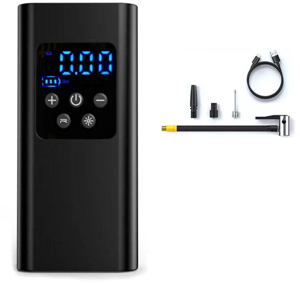 Bicycle Pump Electric 150 Psi Air 6000 Mah Battery Compressor Mini Portable For Bicycles Tires Cars Bikes Motorcycles Pumps