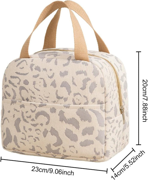 Children's Lunch Bag Reusable For Boys And Girls Mini Insulated 6L Small Picnic Work School Picnics Travel (Beige) Lunchboxes & Bags