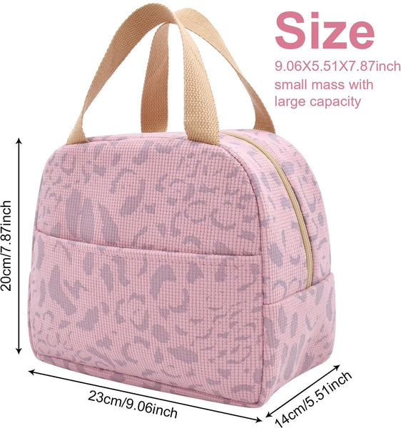 Children's Lunch Bags Reusable For Women And Men Mini Insulated 6L Small Picnic Work School Picnics Travel (Pink) Lunchboxes & Bags