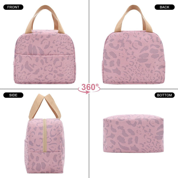Children's Lunch Bags Reusable For Women And Men Mini Insulated 6L Small Picnic Work School Picnics Travel (Pink) Lunchboxes & Bags