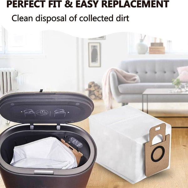 Eco Friendly Practical 8 Reusable Replacement Parts For Robot Cleaners Vacuum Cleaner Bags