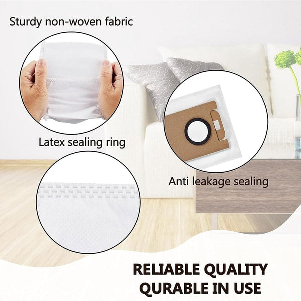 Eco Friendly Practical 8 Reusable Replacement Parts For Robot Cleaners Vacuum Cleaner Bags