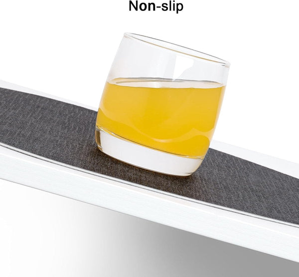 Set Of 4 Dark Brown Reversible Non Slip Heat Resistant Faux Leather Placemats