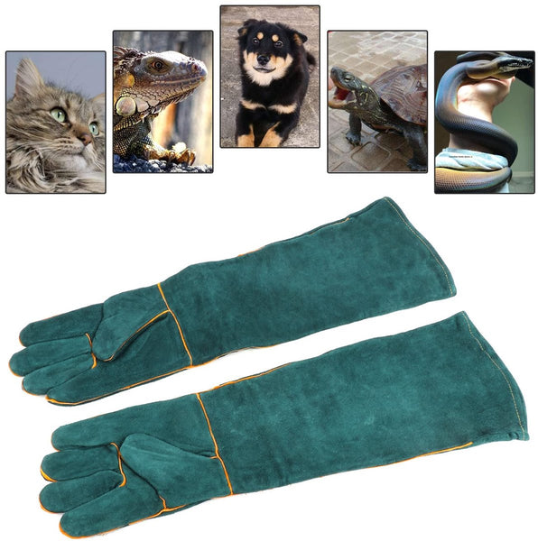 Anti Bite Pet Protective Gloves L Size 60Cm Dog Grooming