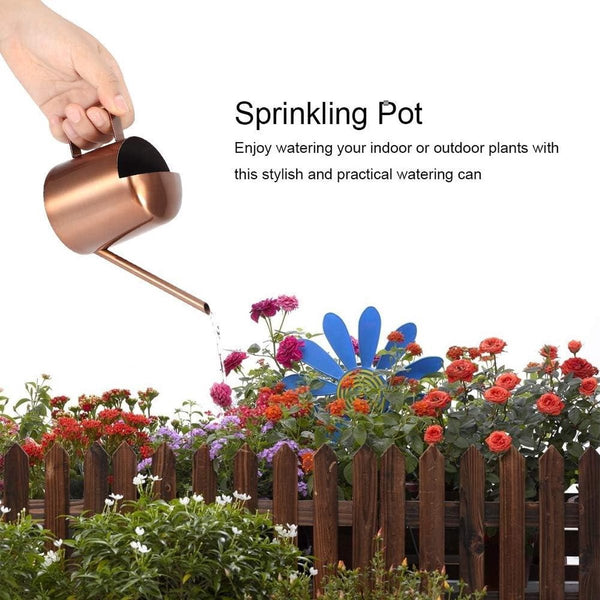 300Ml Stainless Steel Watering Can With Long Spout For Indoor/Outdoor Plants Watering Cans & Spray Bottles