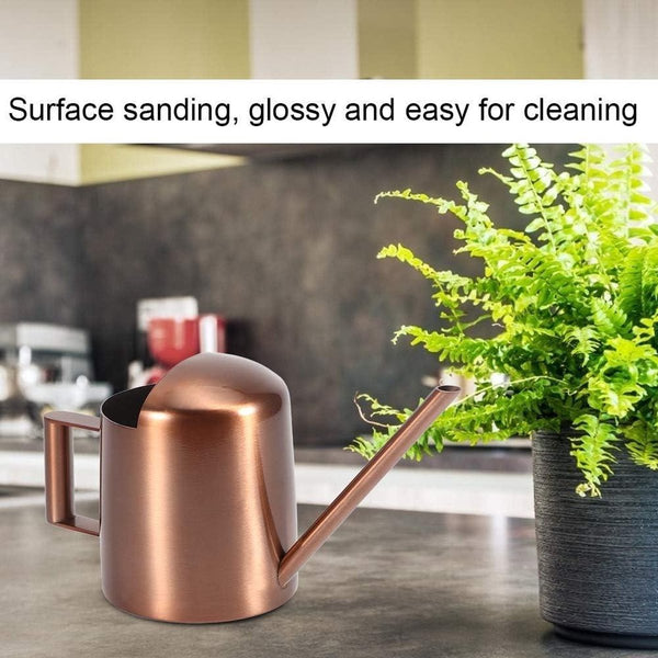 300Ml Stainless Steel Watering Can With Long Spout For Indoor/Outdoor Plants Watering Cans & Spray Bottles