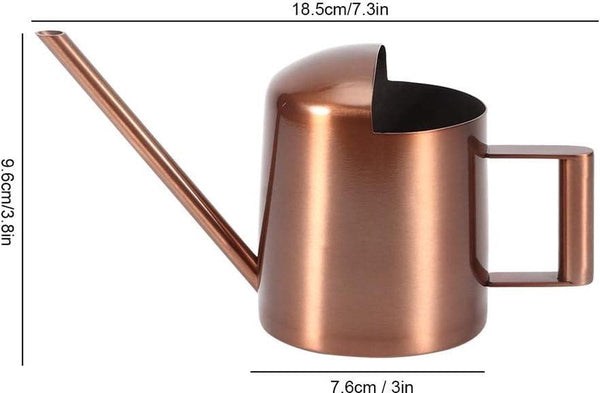 300Ml Stainless Steel Watering Can With Long Spout For Indoor/Outdoor Plants Watering Cans & Spray Bottles