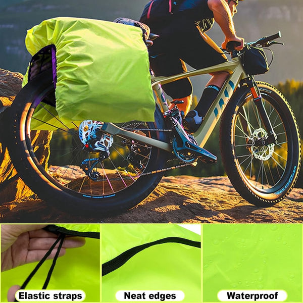 Bicycle Cover 126 X 66 Cm Rain For Panniers Glow Clear Rear Bag Waterproof Basket Bicycles Mountain Bikes Bike Covers
