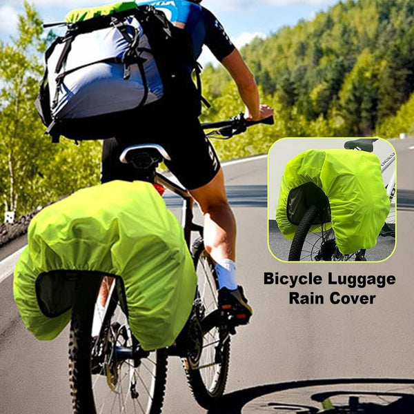 Bicycle Cover 126 X 66 Cm Rain For Panniers Glow Clear Rear Bag Waterproof Basket Bicycles Mountain Bikes Bike Covers