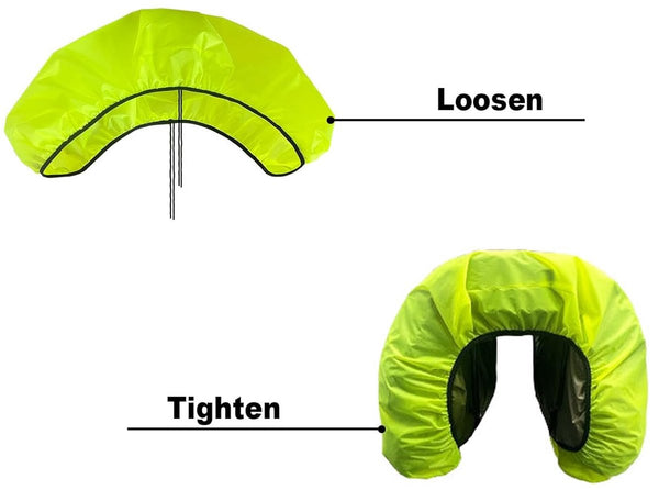 Bicycle Cover 126 X 66 Cm Rain For Panniers Glow Clear Rear Bag Waterproof Basket Bicycles Mountain Bikes Bike Covers