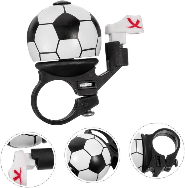 Childrens Football Bicycle Bell Loud & Clear Sound For Kids Bikes Bells & Horns