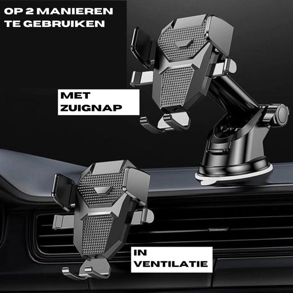 Universal Car Phone Holder With Suction Cup Office Smartphone Mounts & Holders