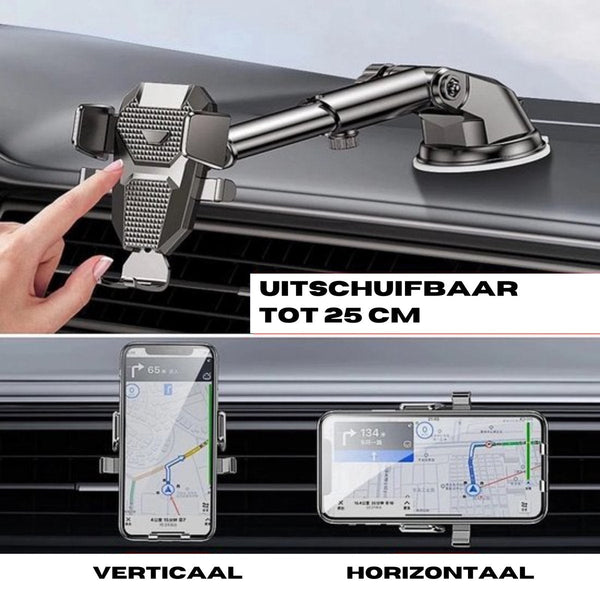 Universal Car Phone Holder With Suction Cup Office Smartphone Mounts & Holders
