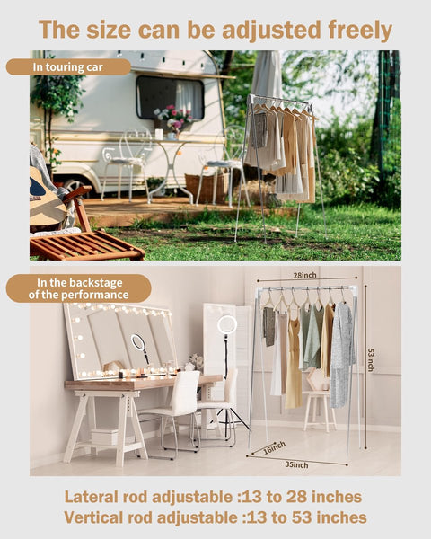 Travel Folding Clothes Hanger Portable Drying Rack Freestanding Indoor Outdoor Balcony Bathroom Tower Wasrek Clothes Hangers