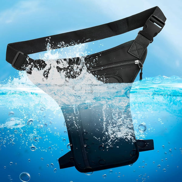 Fanny Pack Men's Packs Women's Waterproof Tactical Leg Bag Multifunctional Motorcycle For And Travel Camping Running Cycling Vegetable Waist Packs & B
