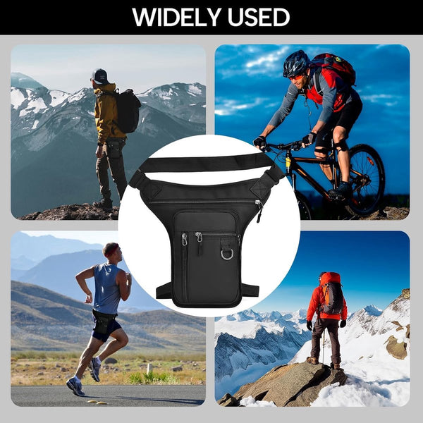 Fanny Pack Men's Packs Women's Waterproof Tactical Leg Bag Multifunctional Motorcycle For And Travel Camping Running Cycling Vegetable Waist Packs & B