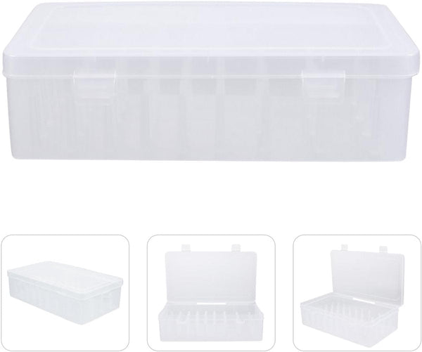 Sewing Thread Storage Box Organizer For Supplies And Accessories 42 Spools Other Sewing