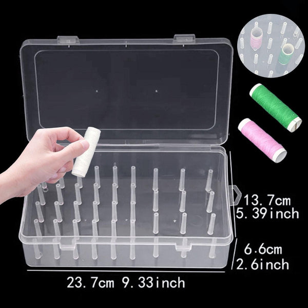 Sewing Thread Storage Box 2 Organizer For Machine And Accessories Diy Kit Basket Other Sewing
