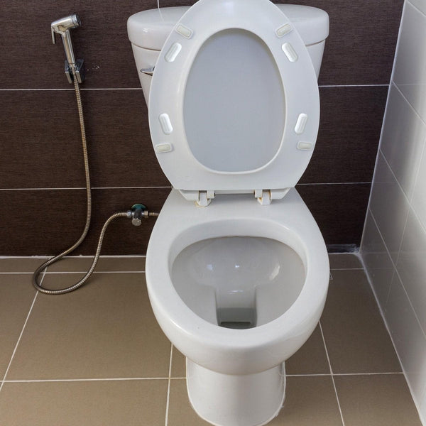 Toilet Seat Buffers 8 Pieces Extend Bidet Life Silent And Soft Closing White Self Adhesive Tpe Abs Plastic Toilet Seats