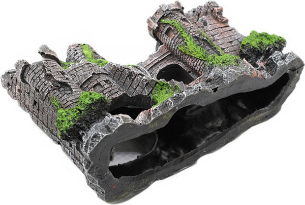 Aquarium Decoration Ornaments Castle Hiding House 17 X 6 13 Cm Decorations