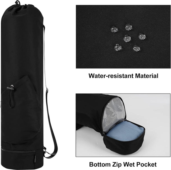 Yoga Mat Bag Large Waterproof Mat Carriers & Bags