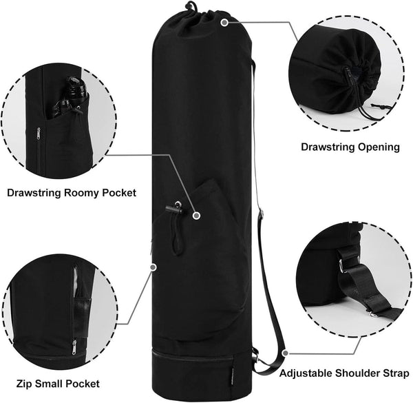 Yoga Mat Bag Large Waterproof Mat Carriers & Bags
