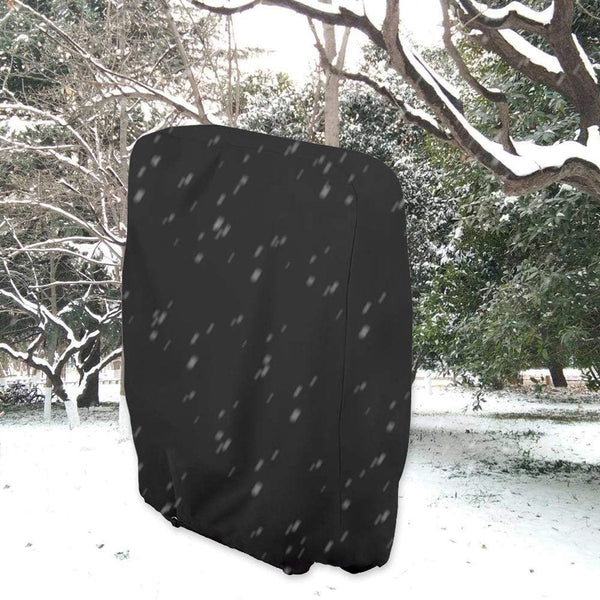 20/34*71*110Cm Garden Foldable Lounge 210D Oxford Fabric Dust For Accessories Lounger With Storage Bag Black Chair Covers